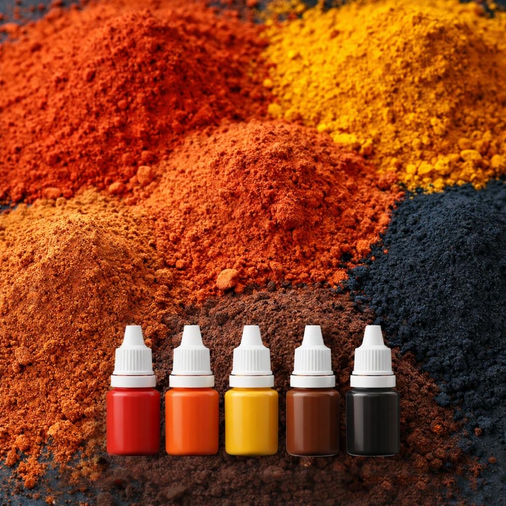 Pigment detail